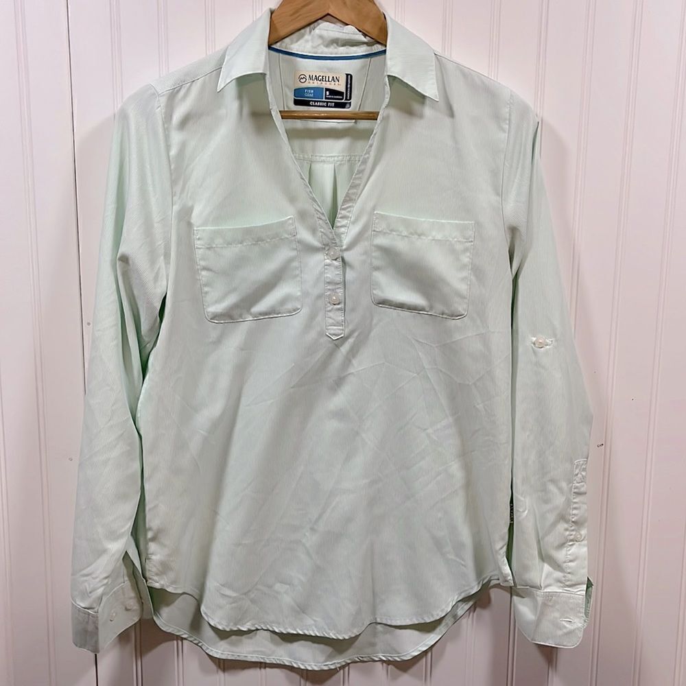 Magellan outdoors classic fit long sleeve fish gear shirt